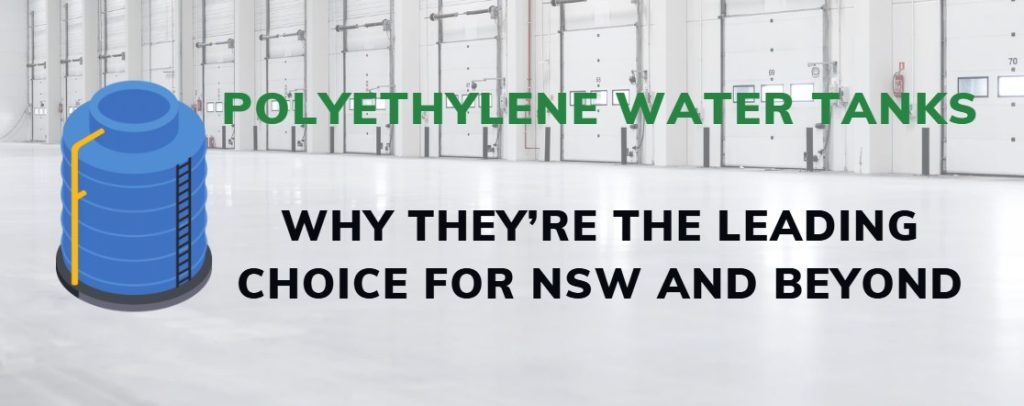 Order Polyethylene Water Tanks in Australia