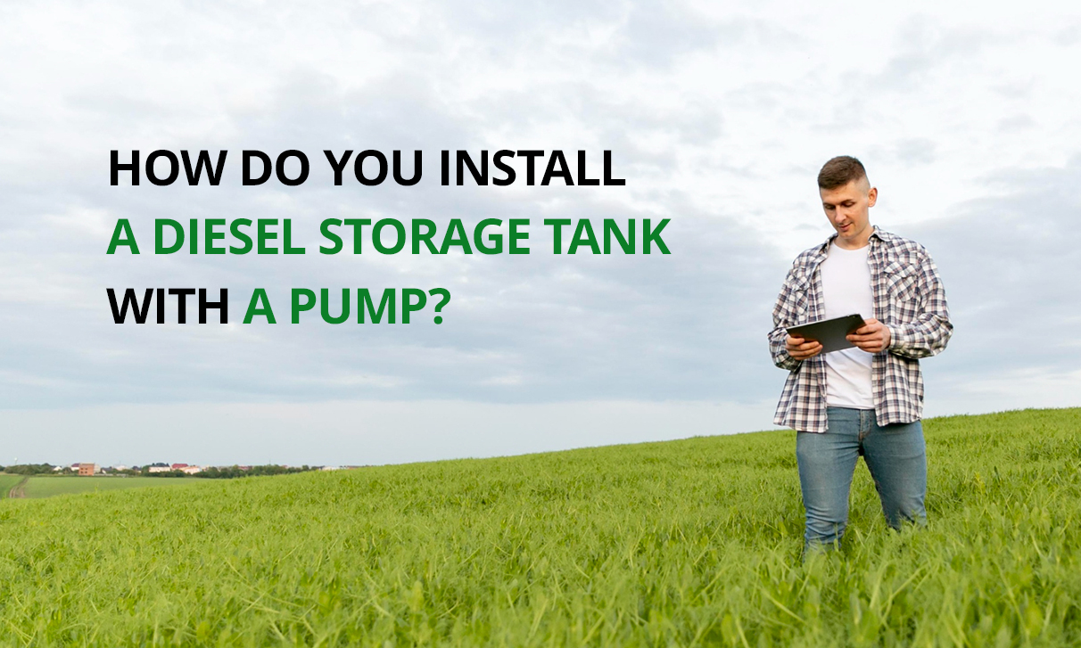 Diesel storage tank with pump Online How do you install a diesel storage tank with a pump