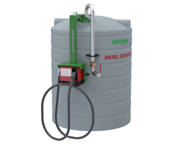3,000Ltr Single Skin Diesel Tank | Safe Fuel Storage Solution | Enviroform