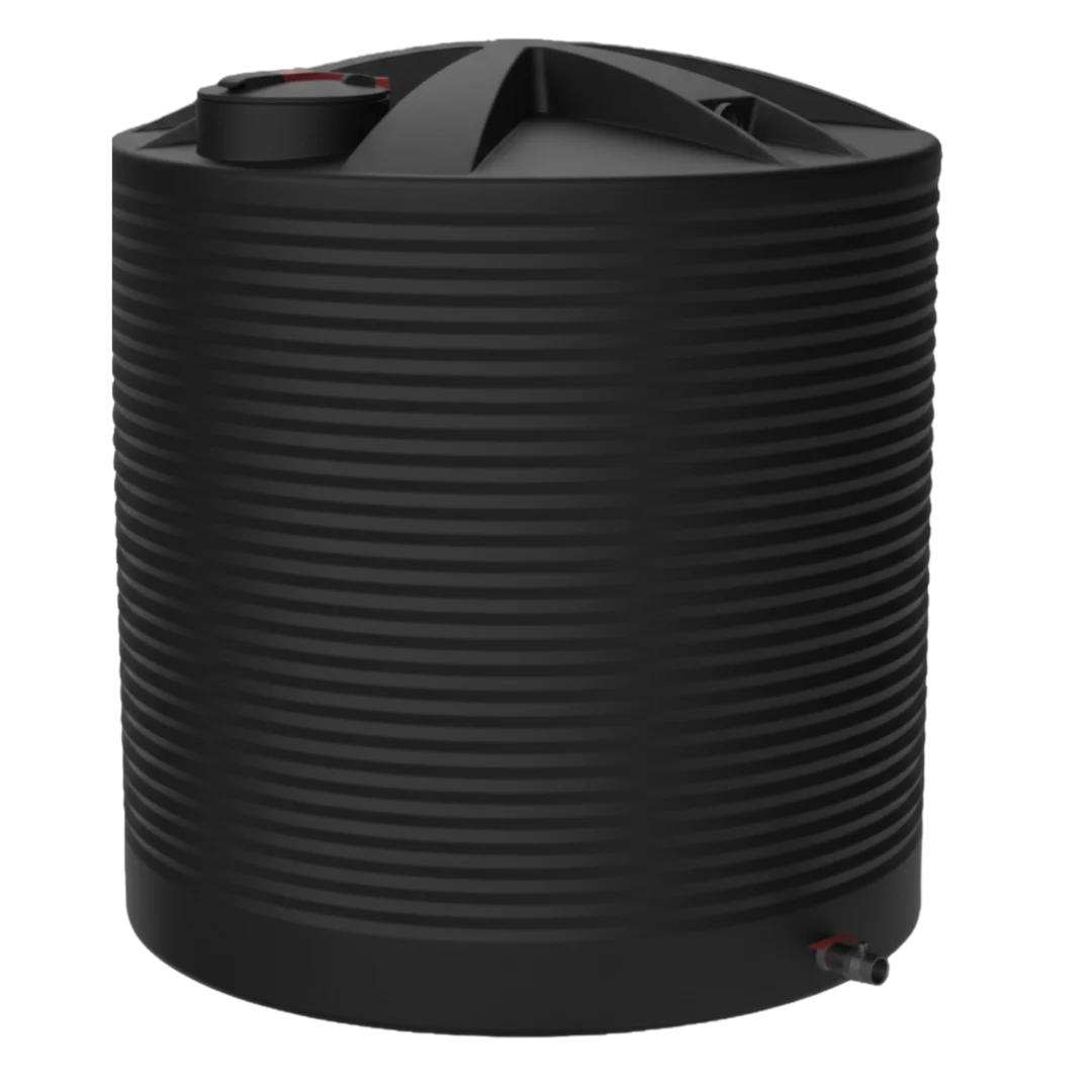 10,000ltr Round Poly Water Tank