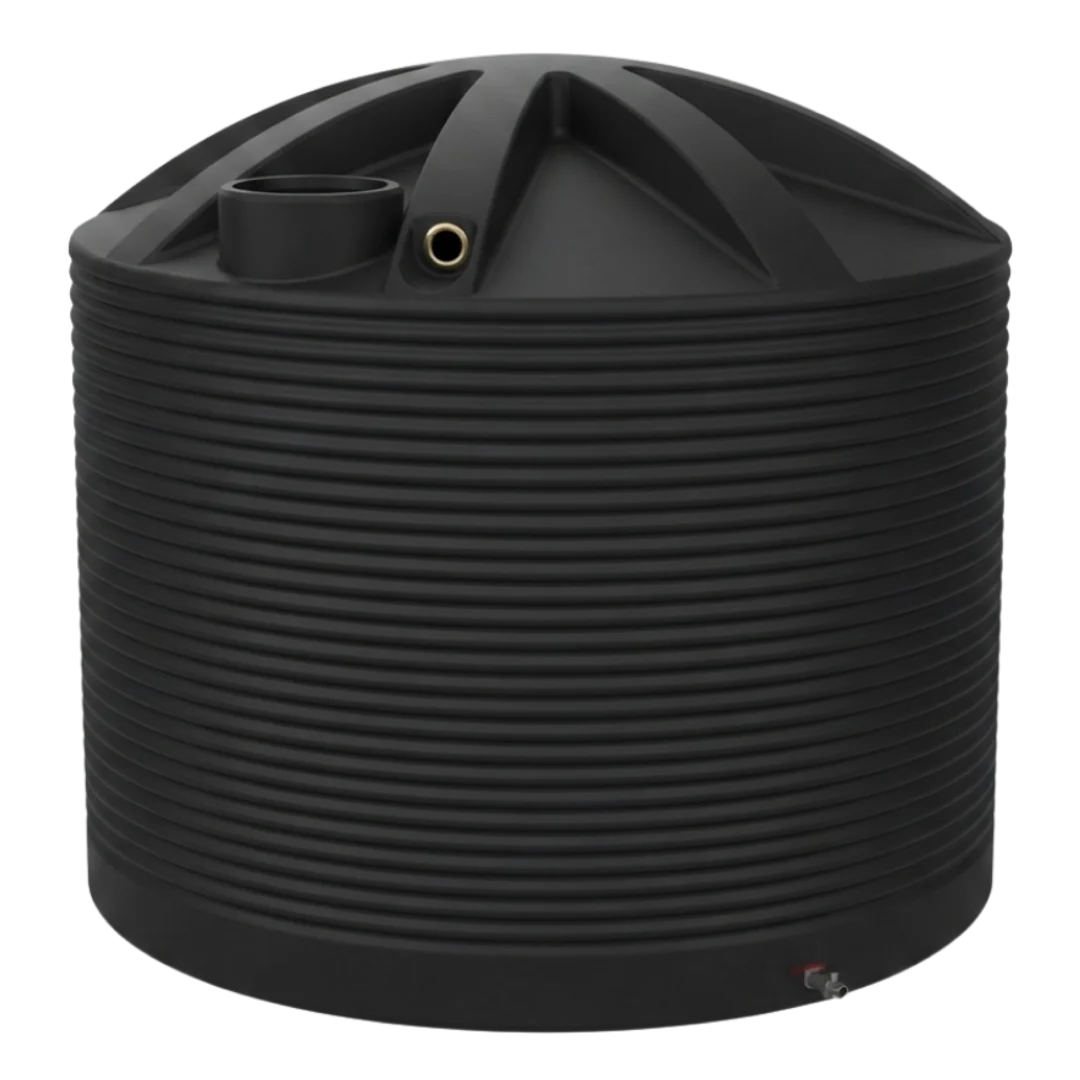 13,700ltr Round Poly Water Tank