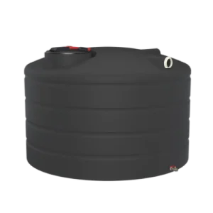 2,500ltr Round Poly Squat Water Tank