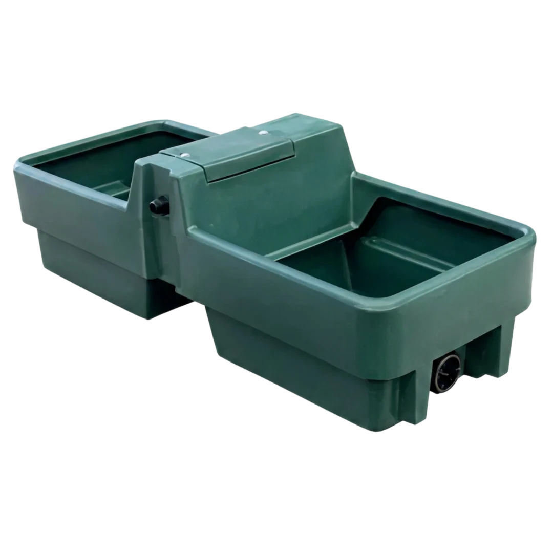 250ltr PolyDualFlo Trough