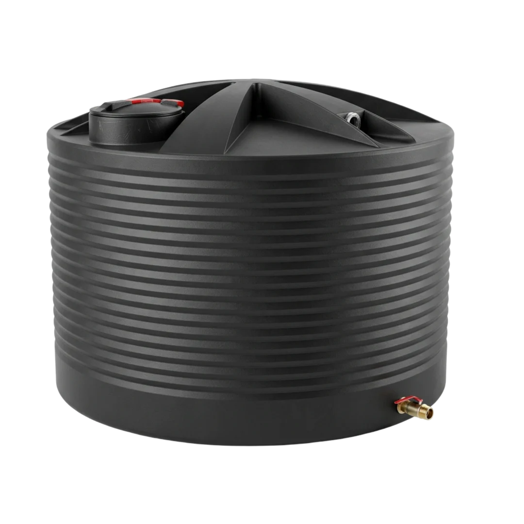 4,500ltr Round Poly Water Tank