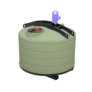 2,500ltr Poly Fertiliser Mixing Tank